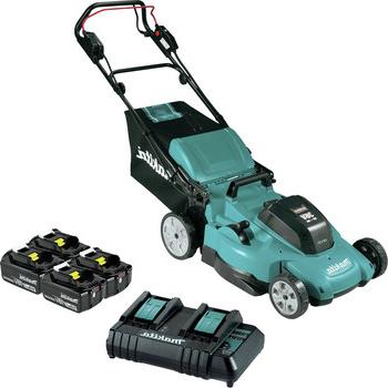 草坪割草机| Makita XML11CT1 18V X2 (36V) LXT锂离子21英寸. 无绳自动割草机套件(5ah)